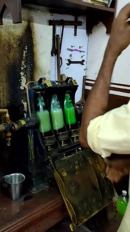 Happy Naturals Sugandha liquid served in its signature cooling style