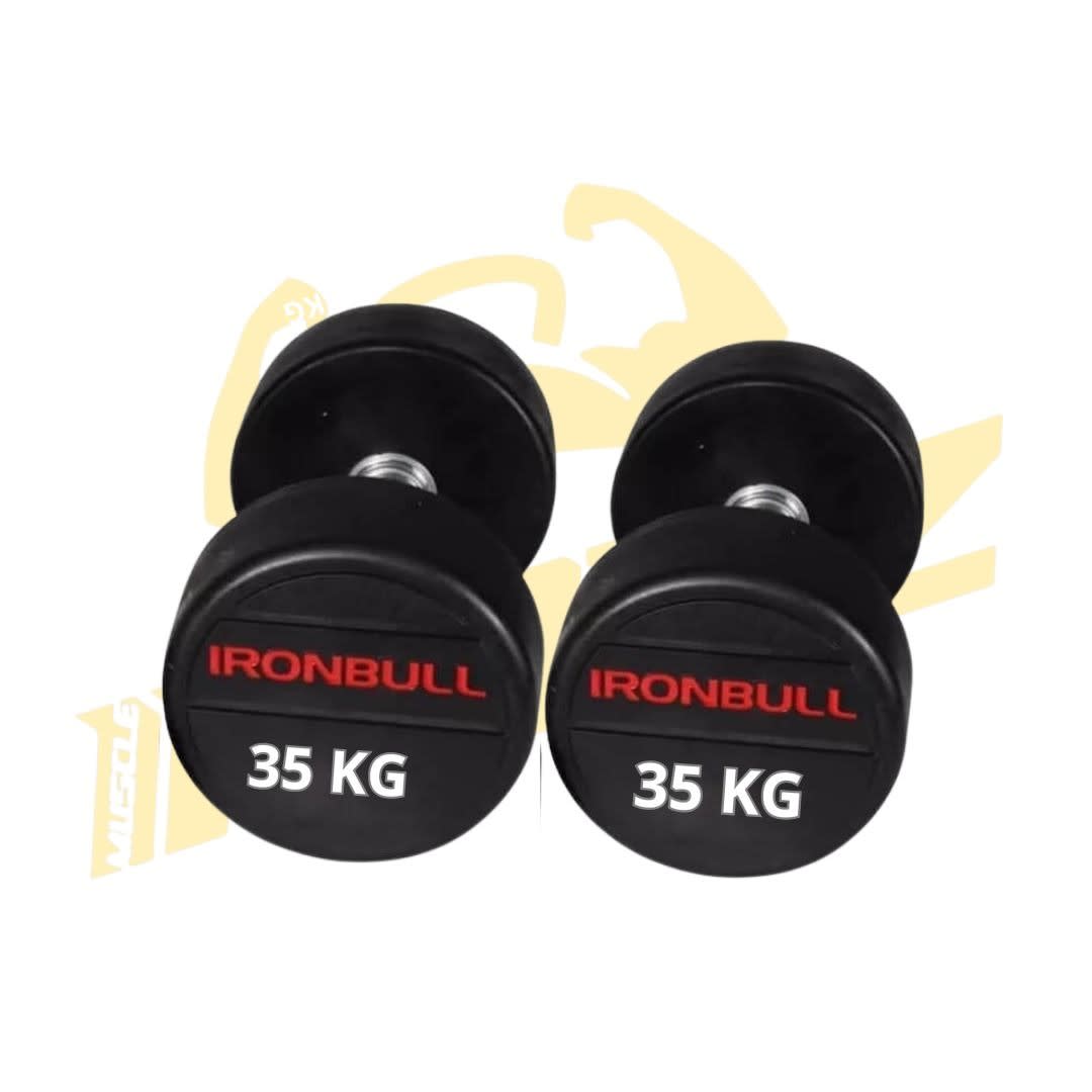 Les Halteres IRONBULL 35kg - Image 1