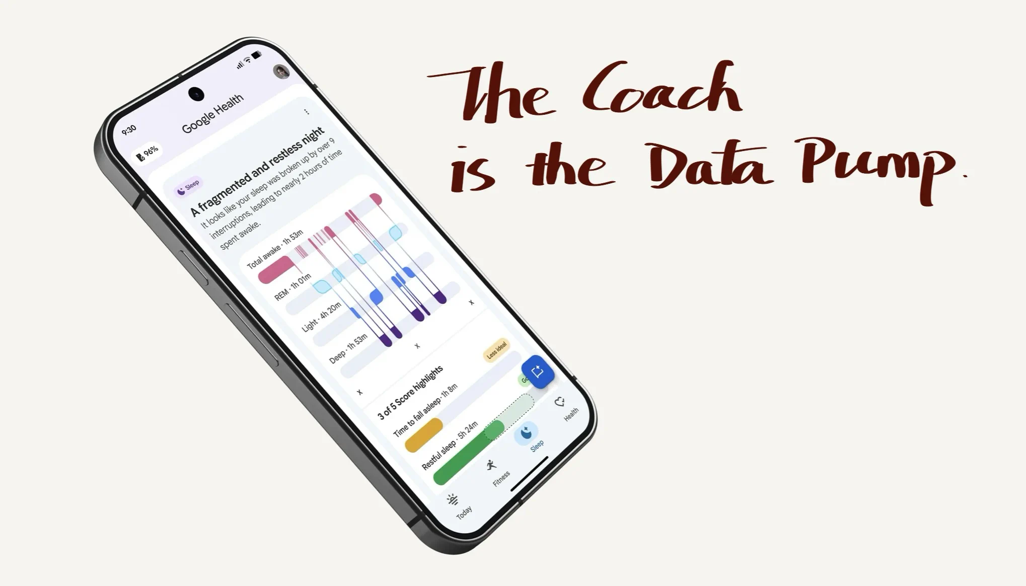 Google Health 的 AI 教练