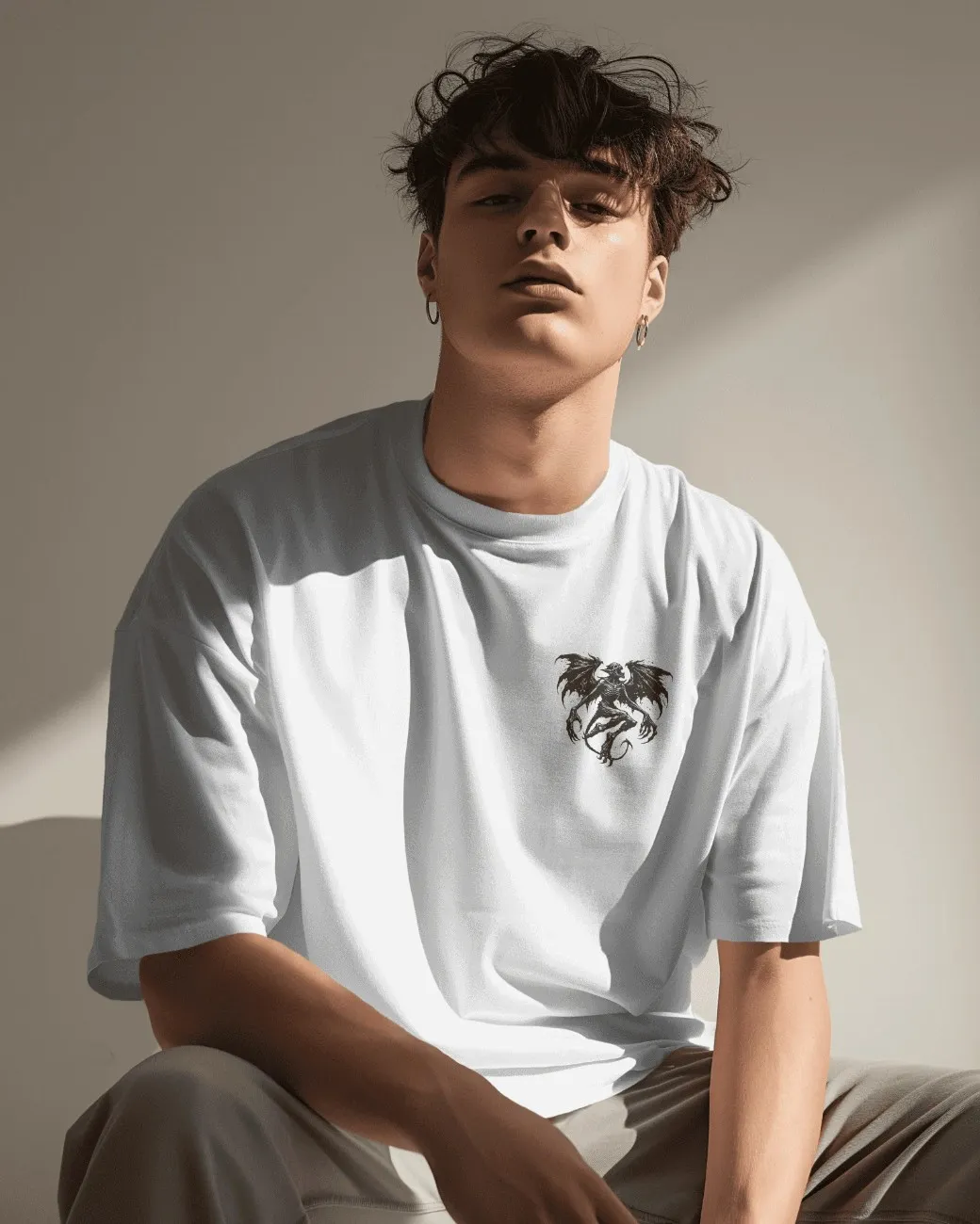 Doomsday Mens Oversized T-shirt