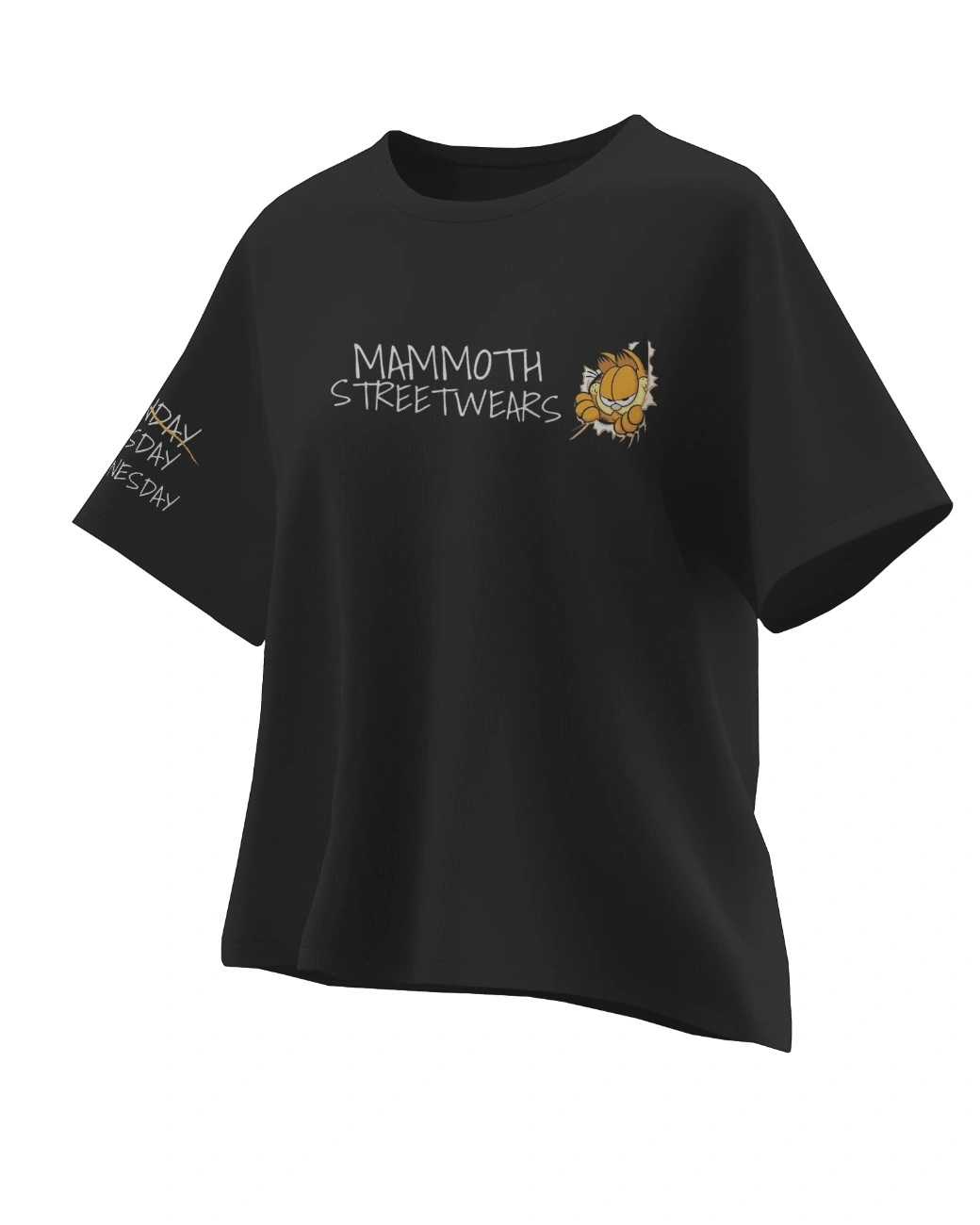  Monday Haters Mens Oversized T-shirt