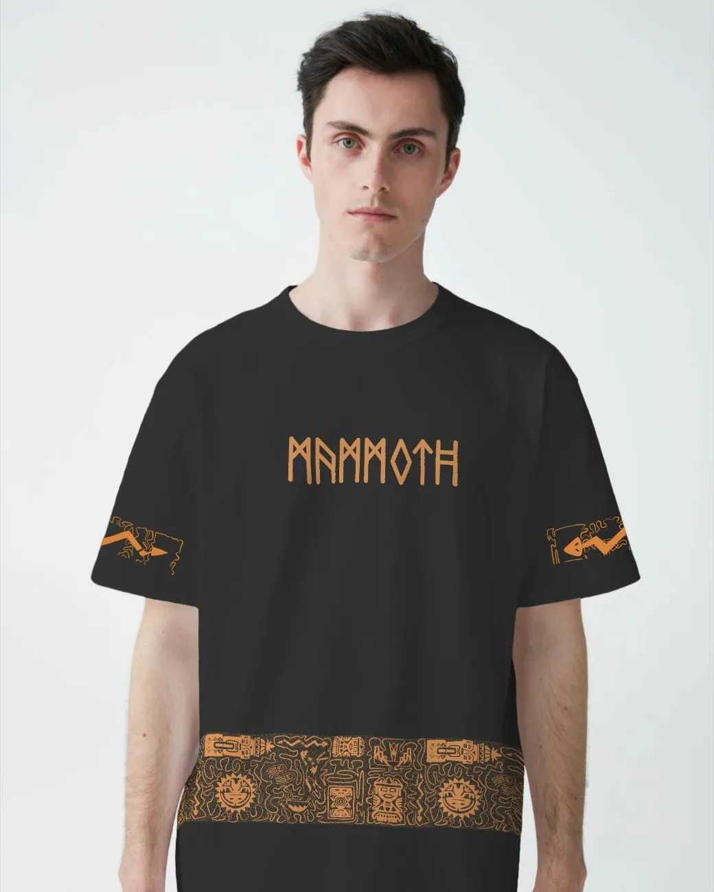 Aztec Sun Mens Oversized T-shirt