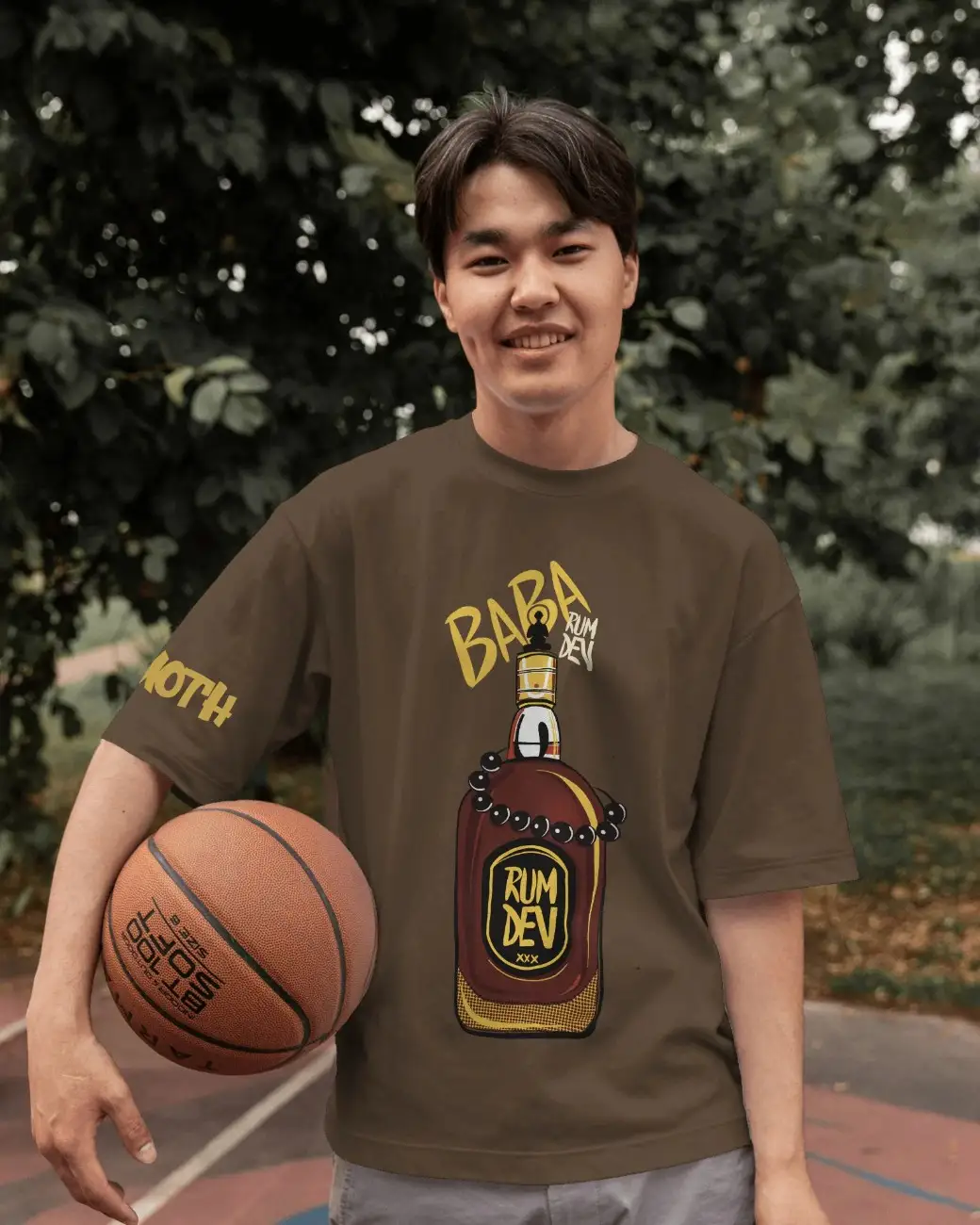 Rum Dev Mens Oversized T-shirt