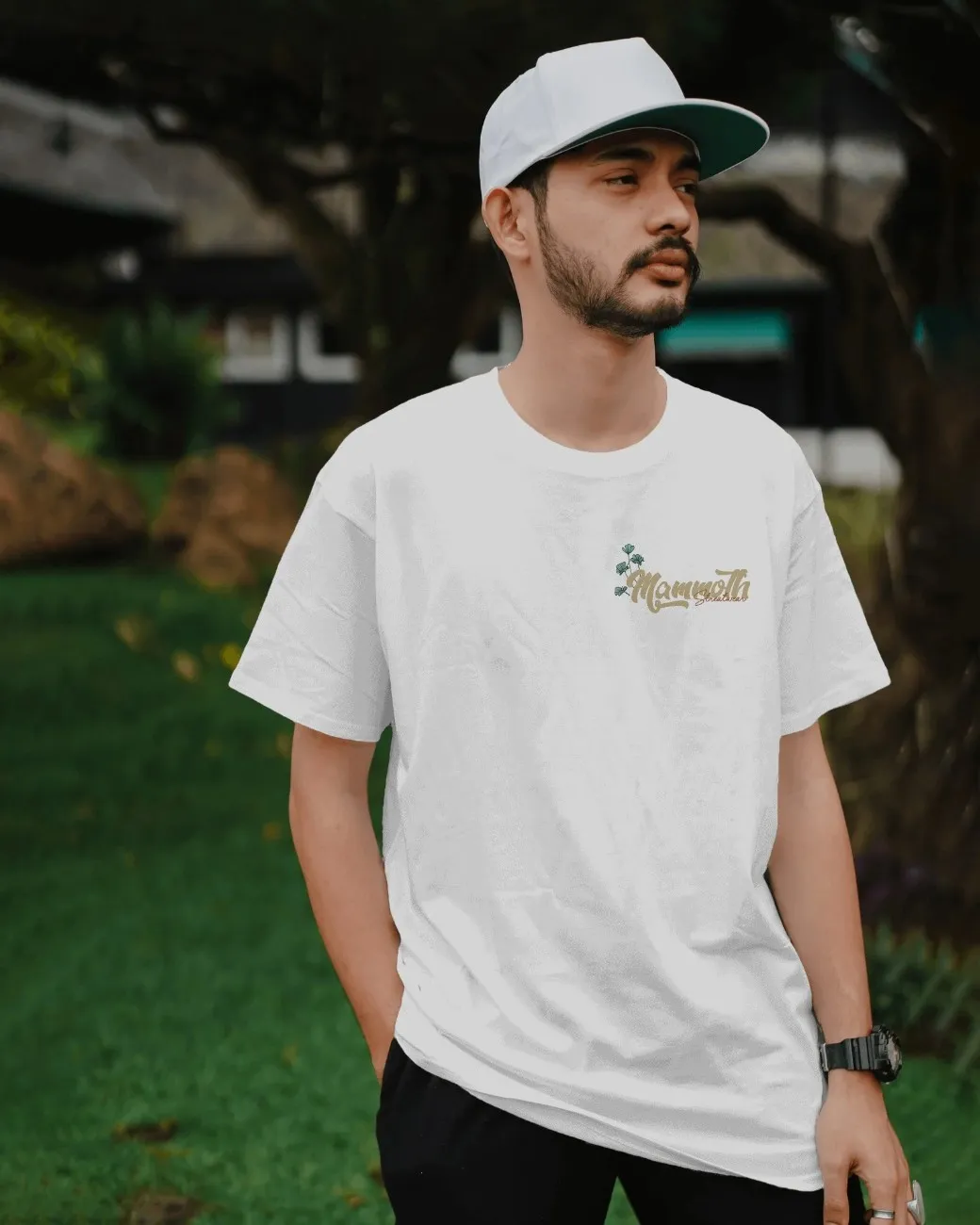 Shroom Bloom Mens Oversized T-shirt