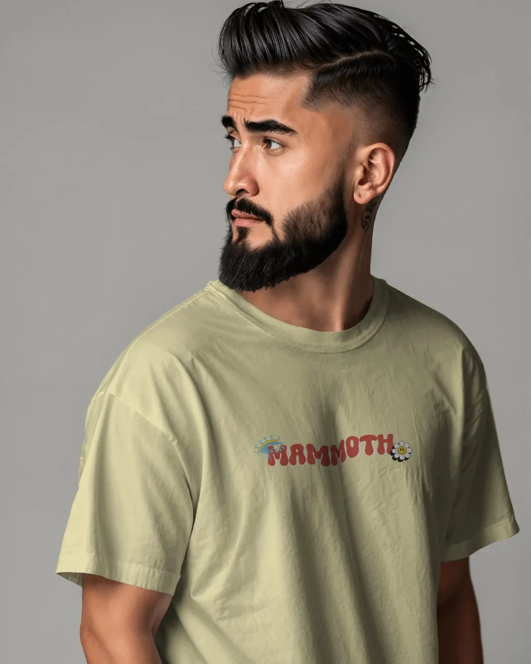 No Regrets Mens Oversized T-shirt