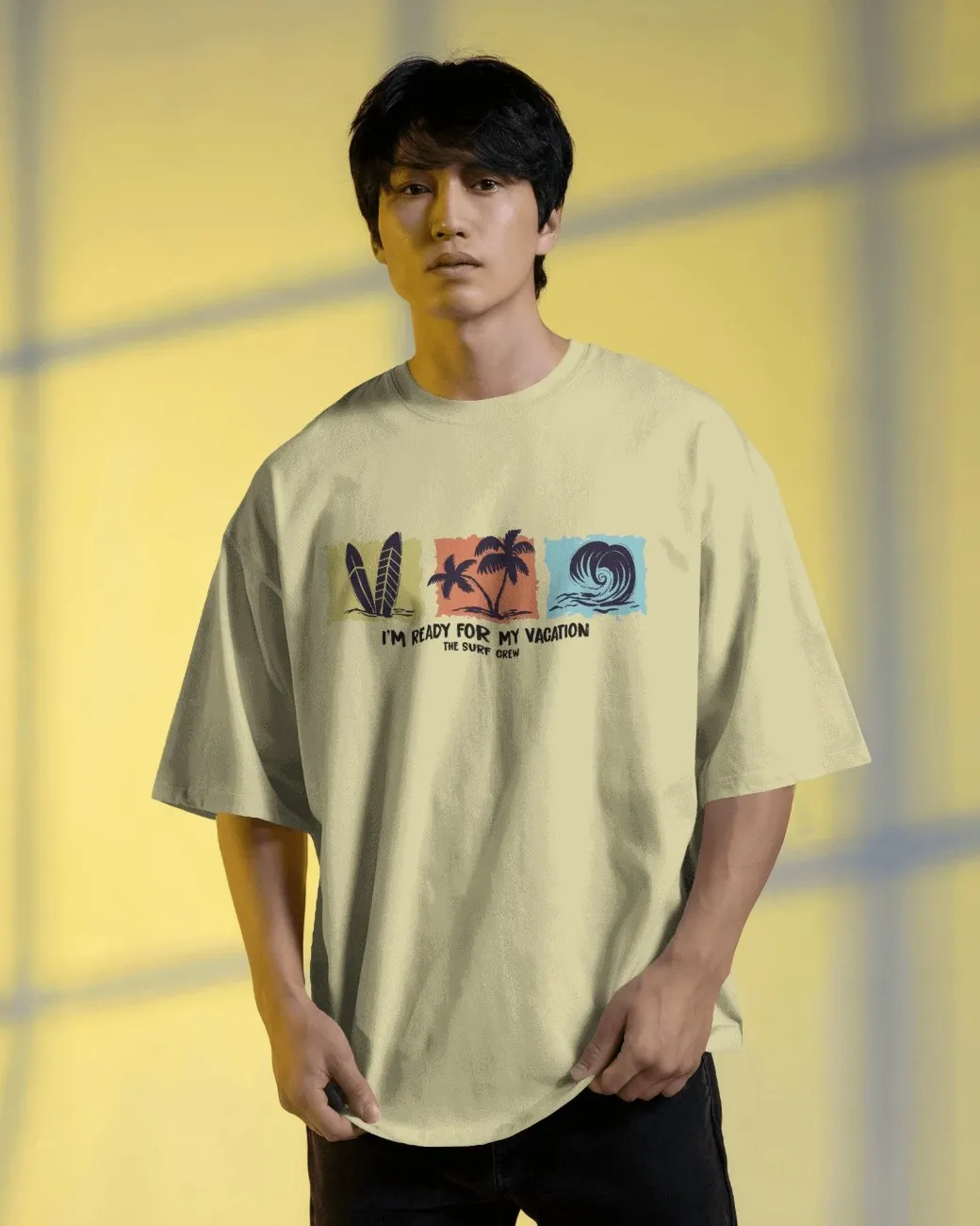 The Surf Crew Mens Oversized T-shirt