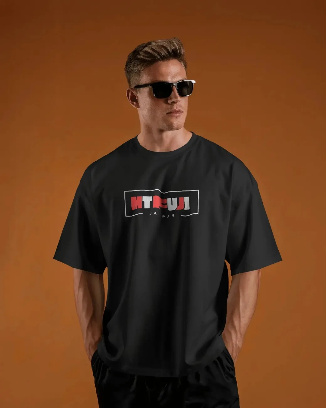 Mt. Fuji Dreams Mens Oversized T-shirt 