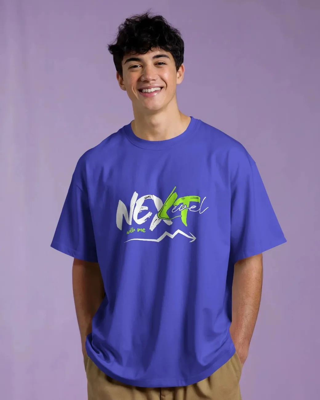 Next Level Handles Mens Oversized T-shirt