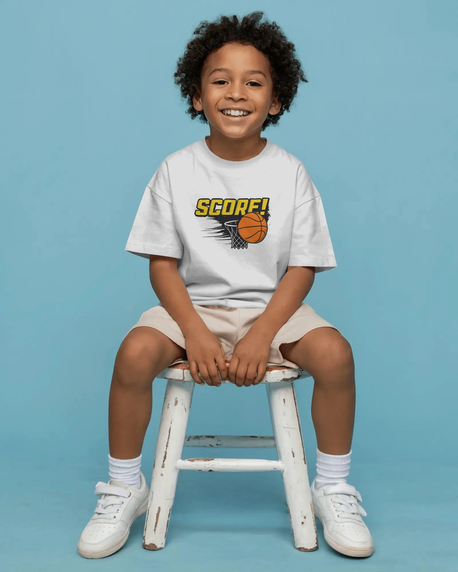 Slam Dunk Champ Kids T-shirt