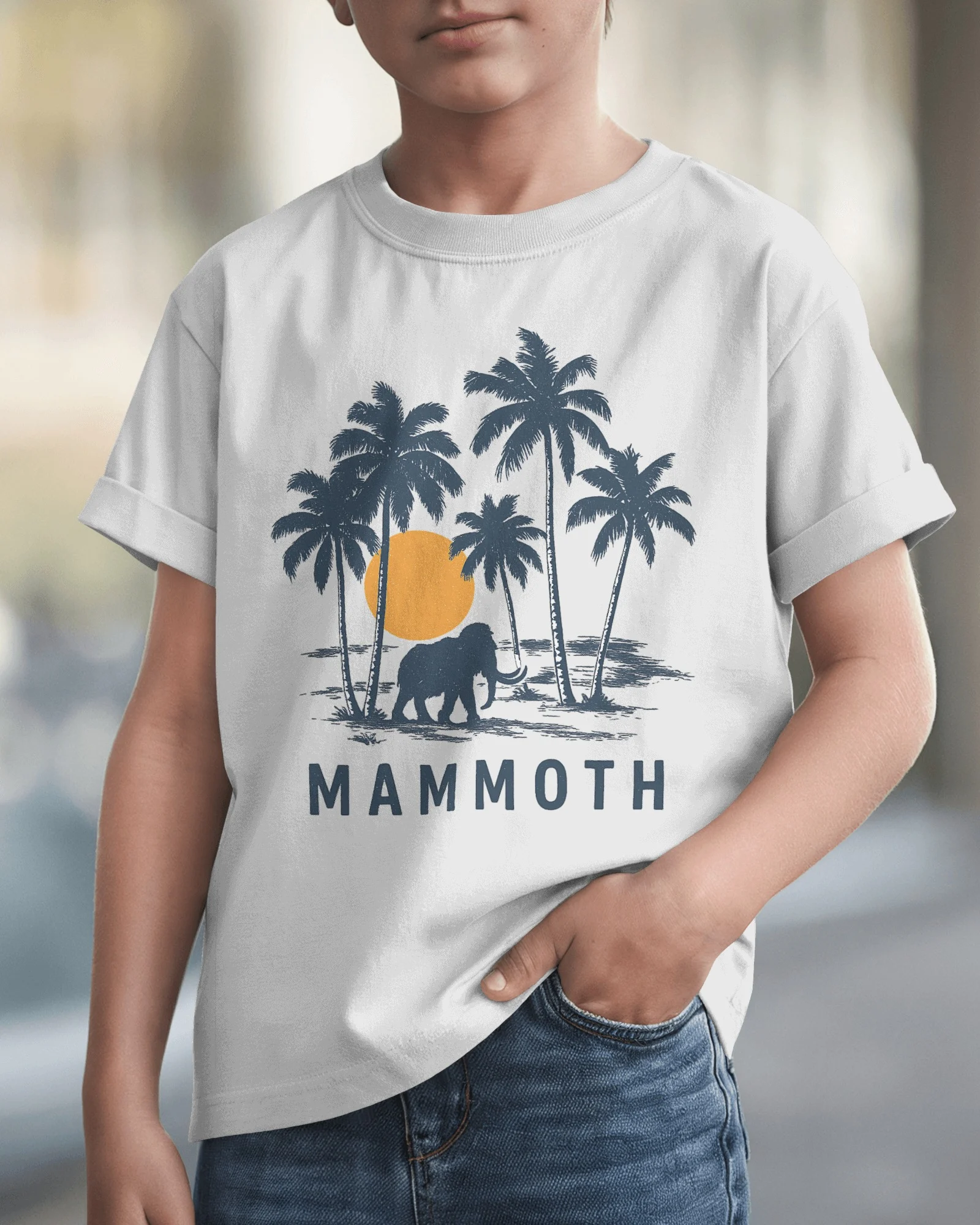 Mammoth Island Escape Kids T-shirt