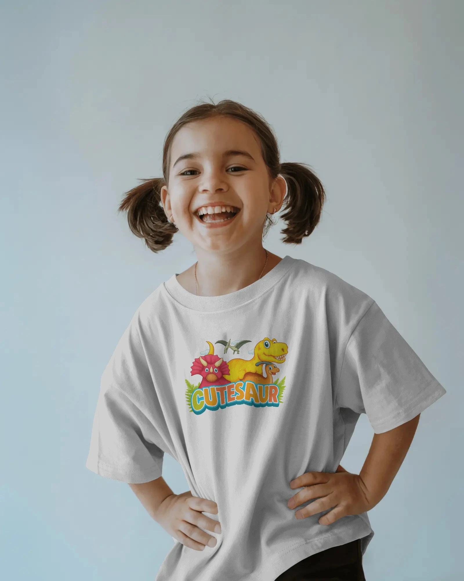 Cutesaur Squad Kids T-shirt