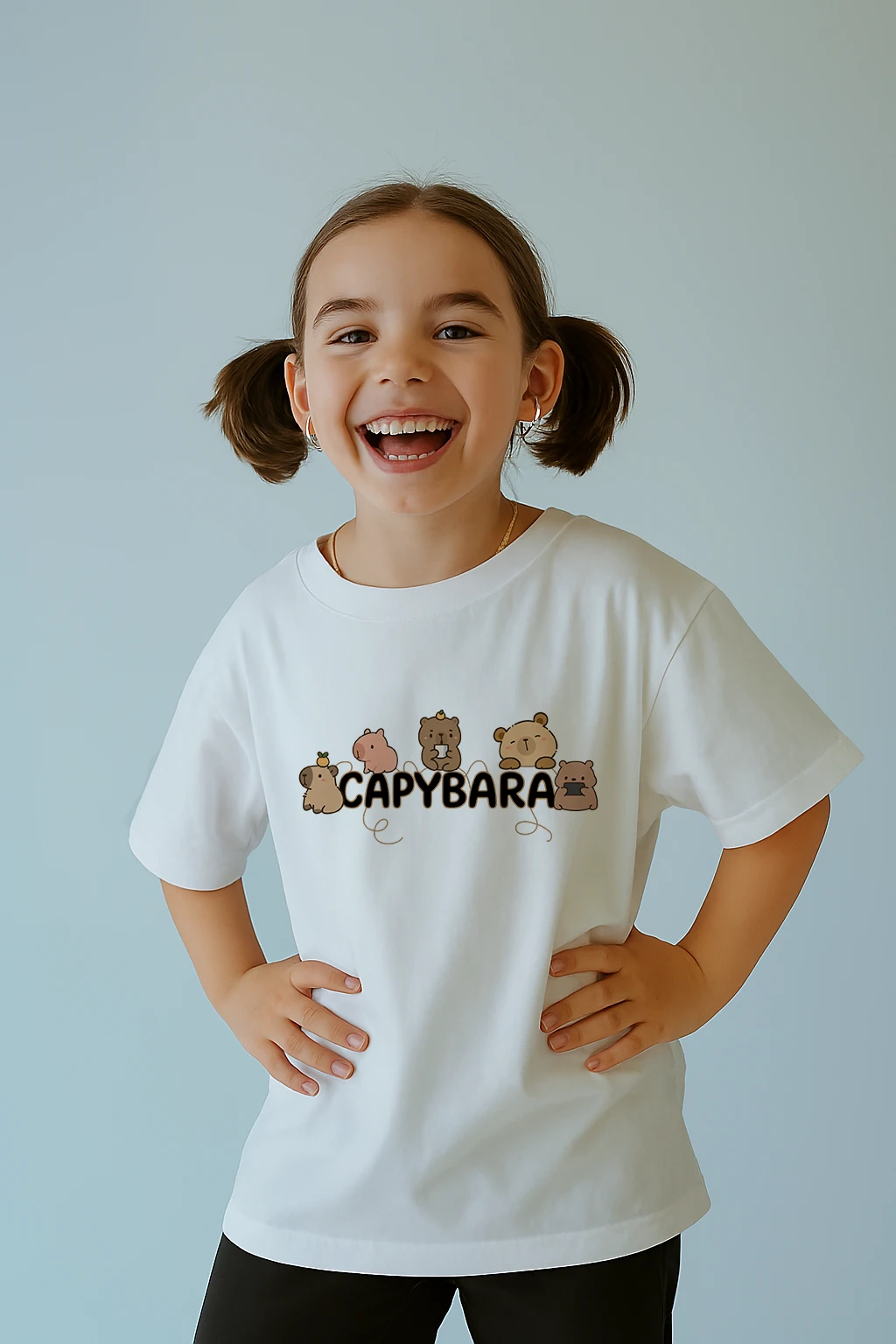 Capybara Cuddle Kids T-shirt