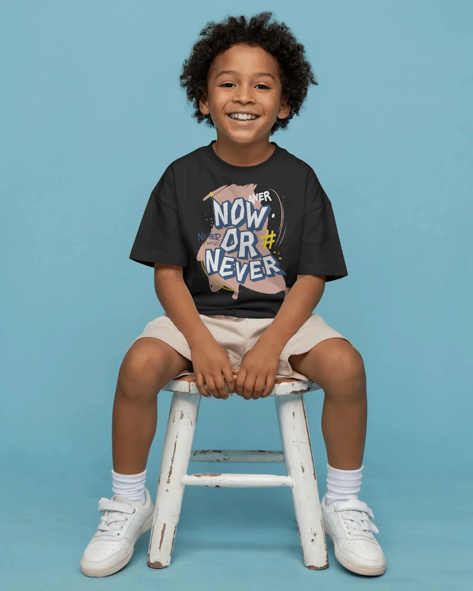 Now or Never Kids T-shirt