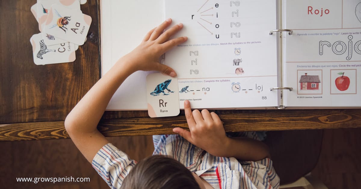 Parent Review Llamitas Spanish Homeschool Curriclum Featured