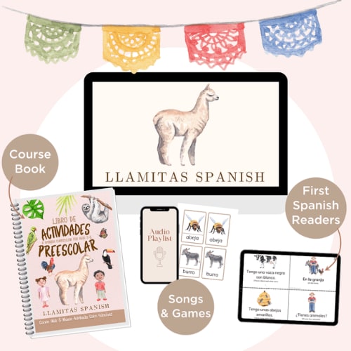 Llamitas Homeschool Spanish Curriculum
