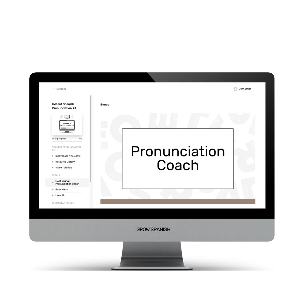 AI Pronunciation Coach Prompt Guide — 10 session prompts for Grow Spanish Pronunciation Kit