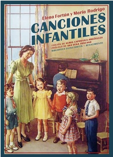 Canciones infantiles by Elena Fortun book in Spanish