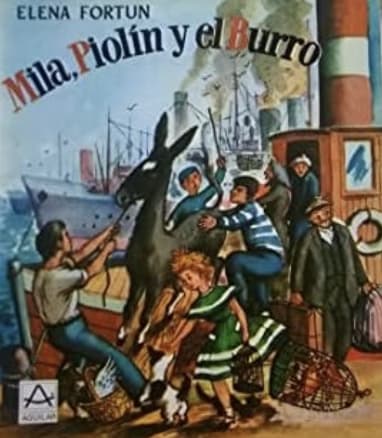 Mila, Piolín y el burro by Elena Fortun chapter book in Spanish