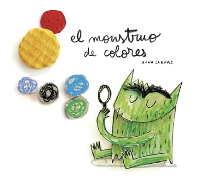 El monstruo de colores book about colors in Spanish