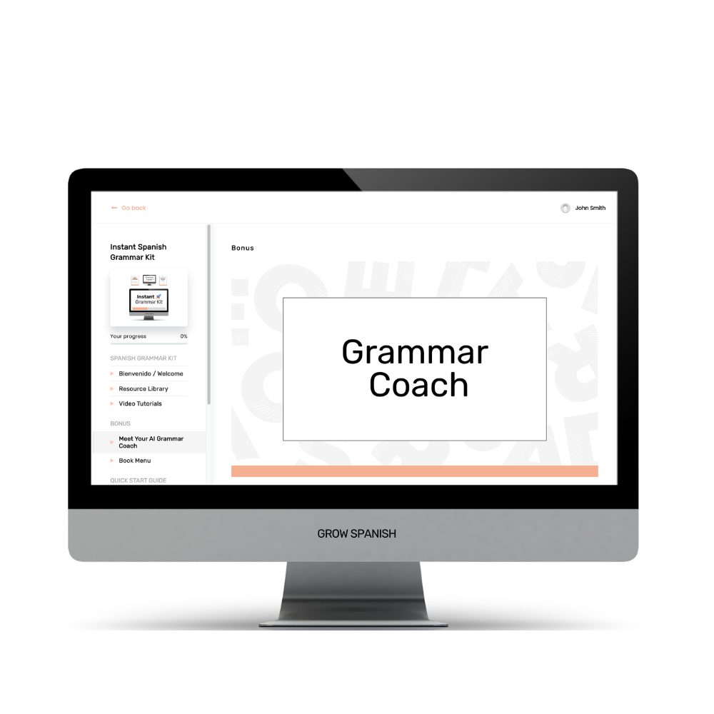 10 copy-paste prompts that turn any AI tool into a personalized Spanish grammar coach — use before, during, and after every sprint.