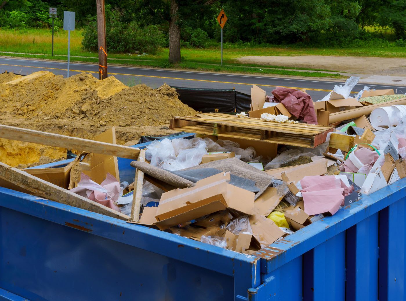 Bauschutt und Baustellenabfälle entsorgen