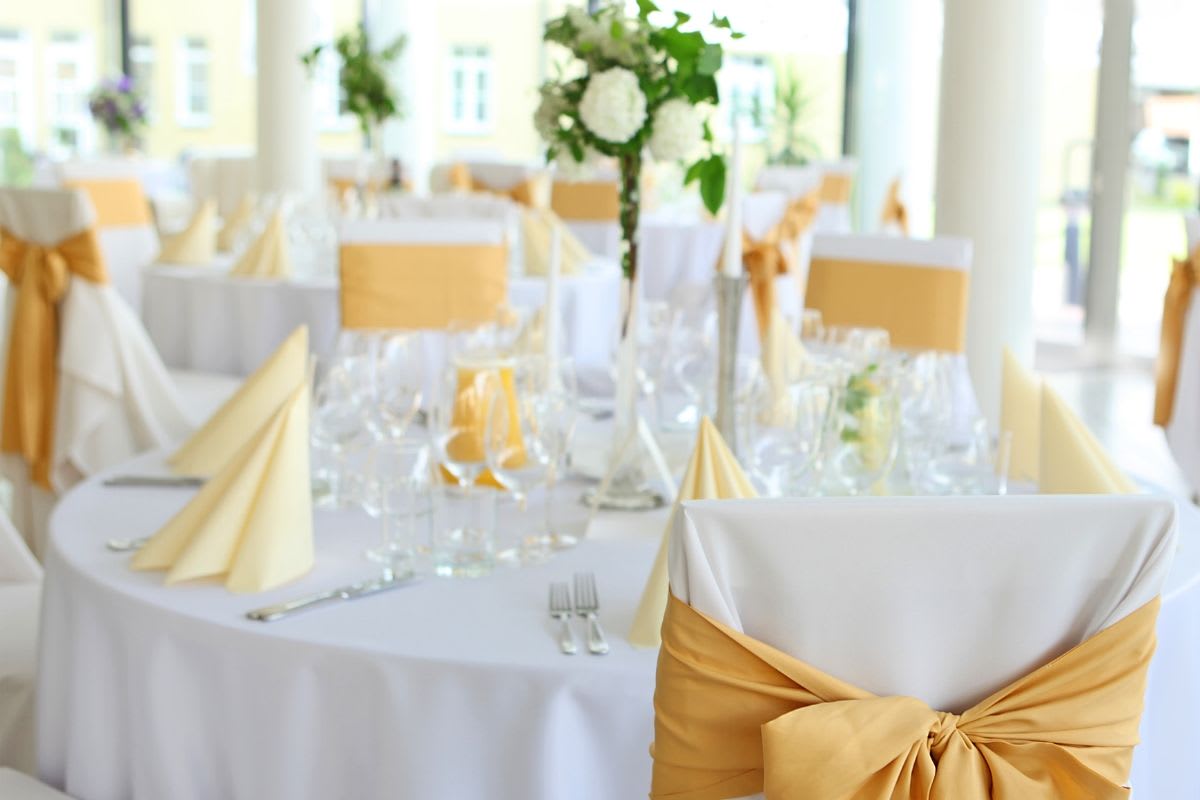 Tischdeko Hochzeit
