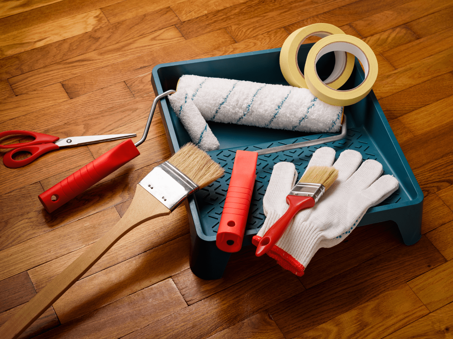 Malerarbeiten: Kauf von Material und Werkzeug - inklusive Checkliste