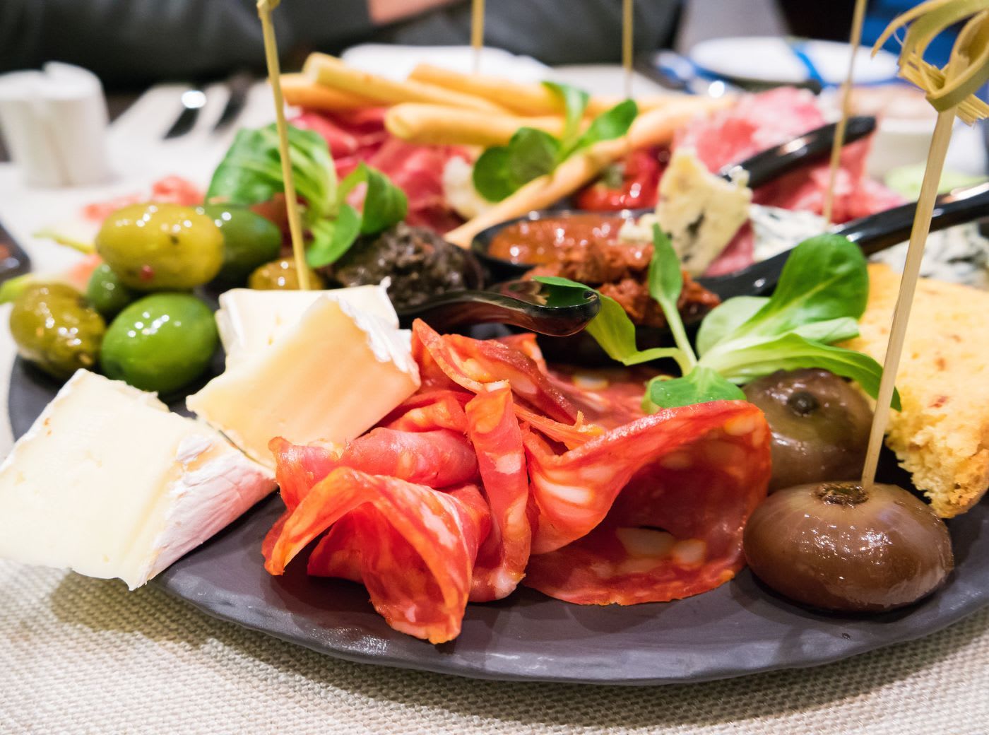 Vorspeisen und Snacks beim Catering