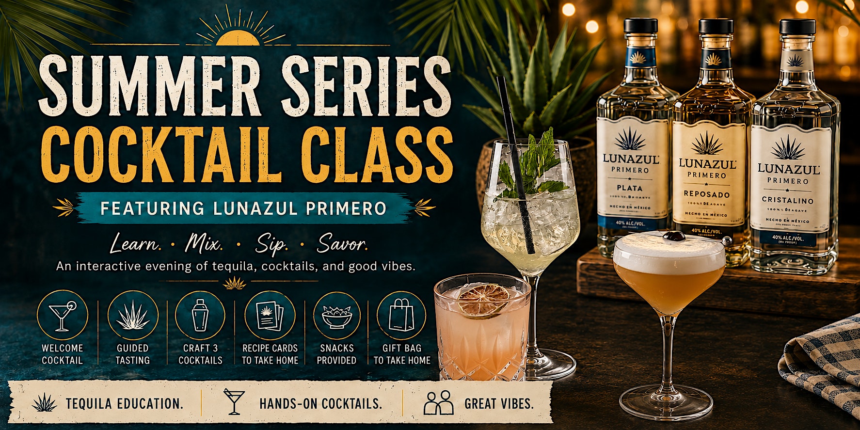 August FlavorFULL Cocktail Class