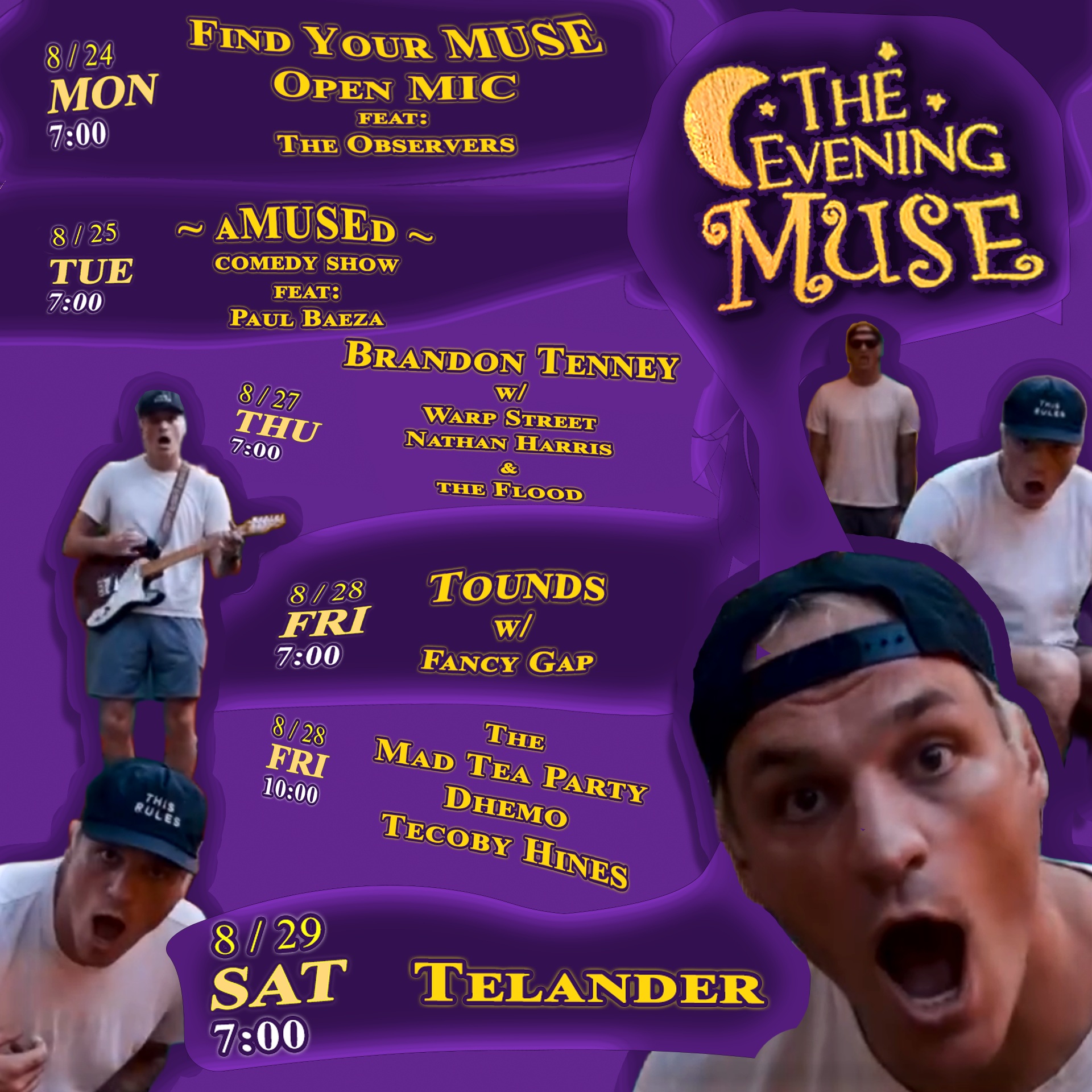 Zack Telander in Concert