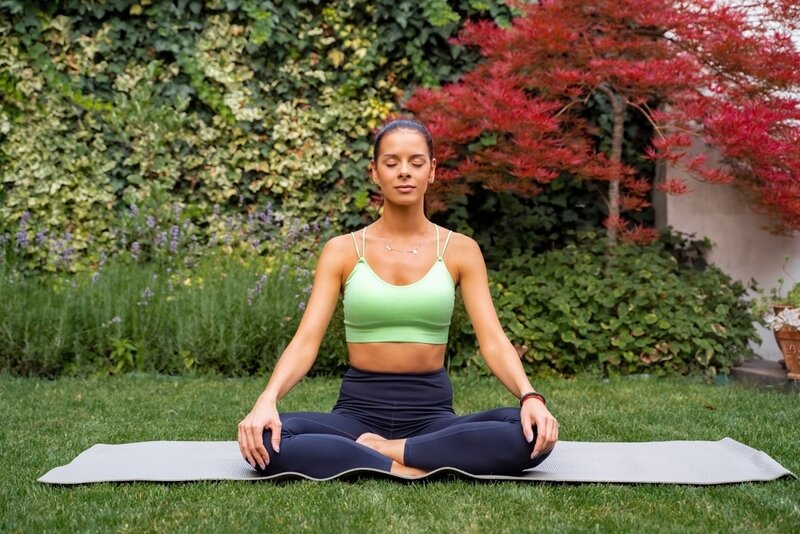 Yoga in the Garden