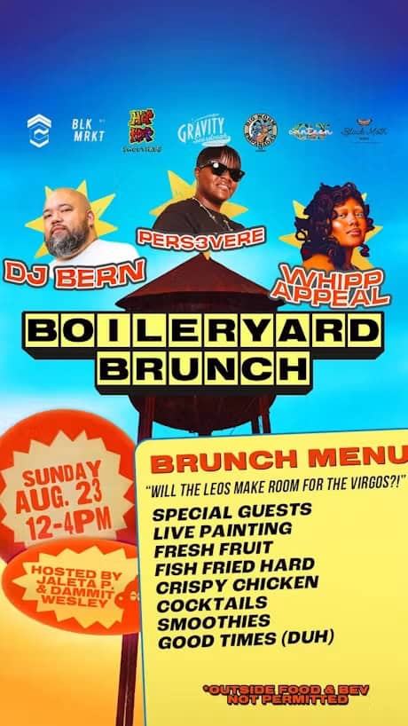 Boileryard Brunch with DJs, Live Painting & Music