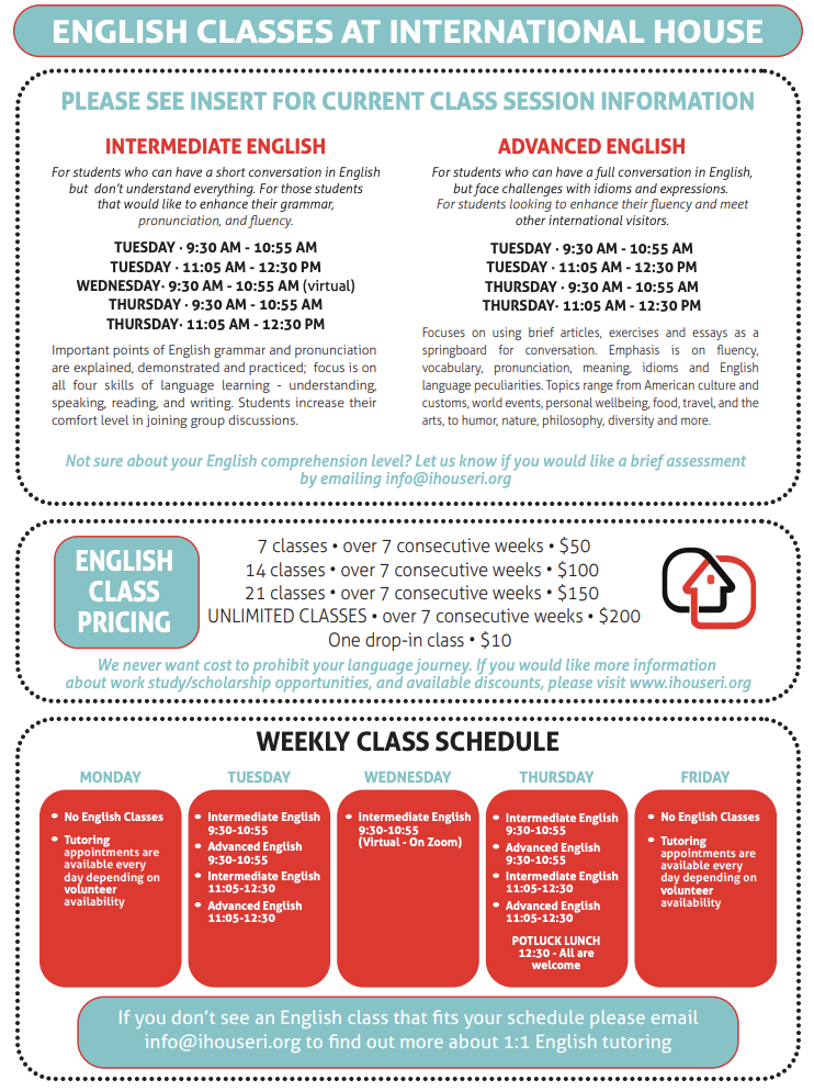 International House: ESL Classes