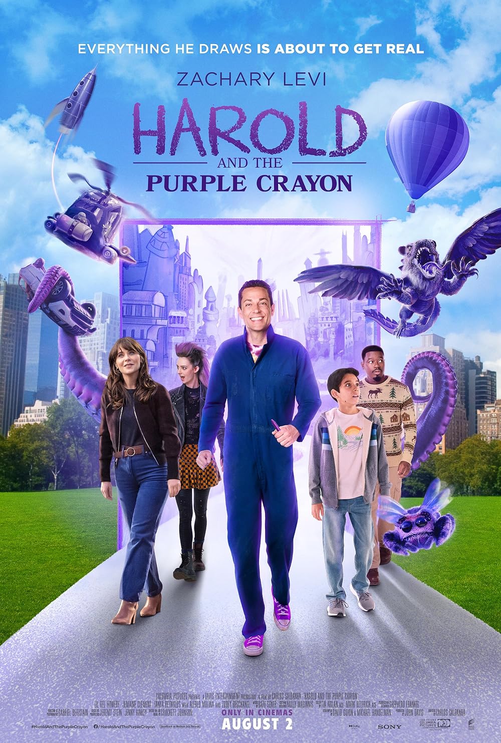 Now Showing: Harold & the Purple Crayon