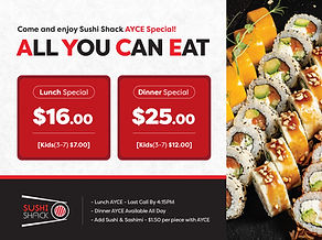 All-You-Can-Eat Sushi Bar Special