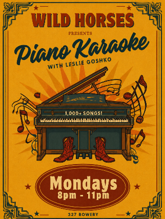 Live Piano Karaoke w/ Leslie Goshko