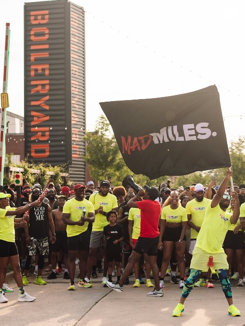 Mad Miles Run Club at Camp North End