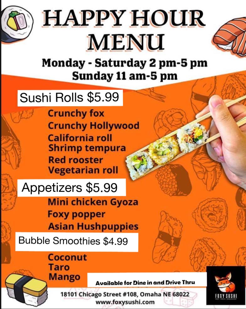 Sushi Happy Hour
