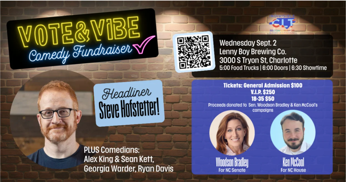 Vote and Vibe: A Comedy Show Fundraiser
