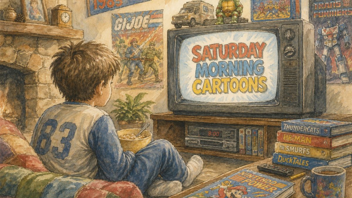 Throwback! Saturday Morning Cartoons @ the Loft