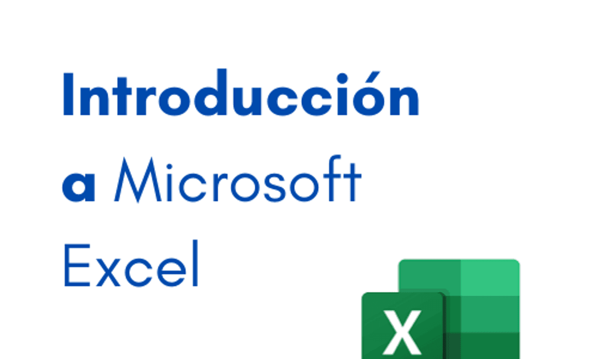 Introducción a Microsoft Excel