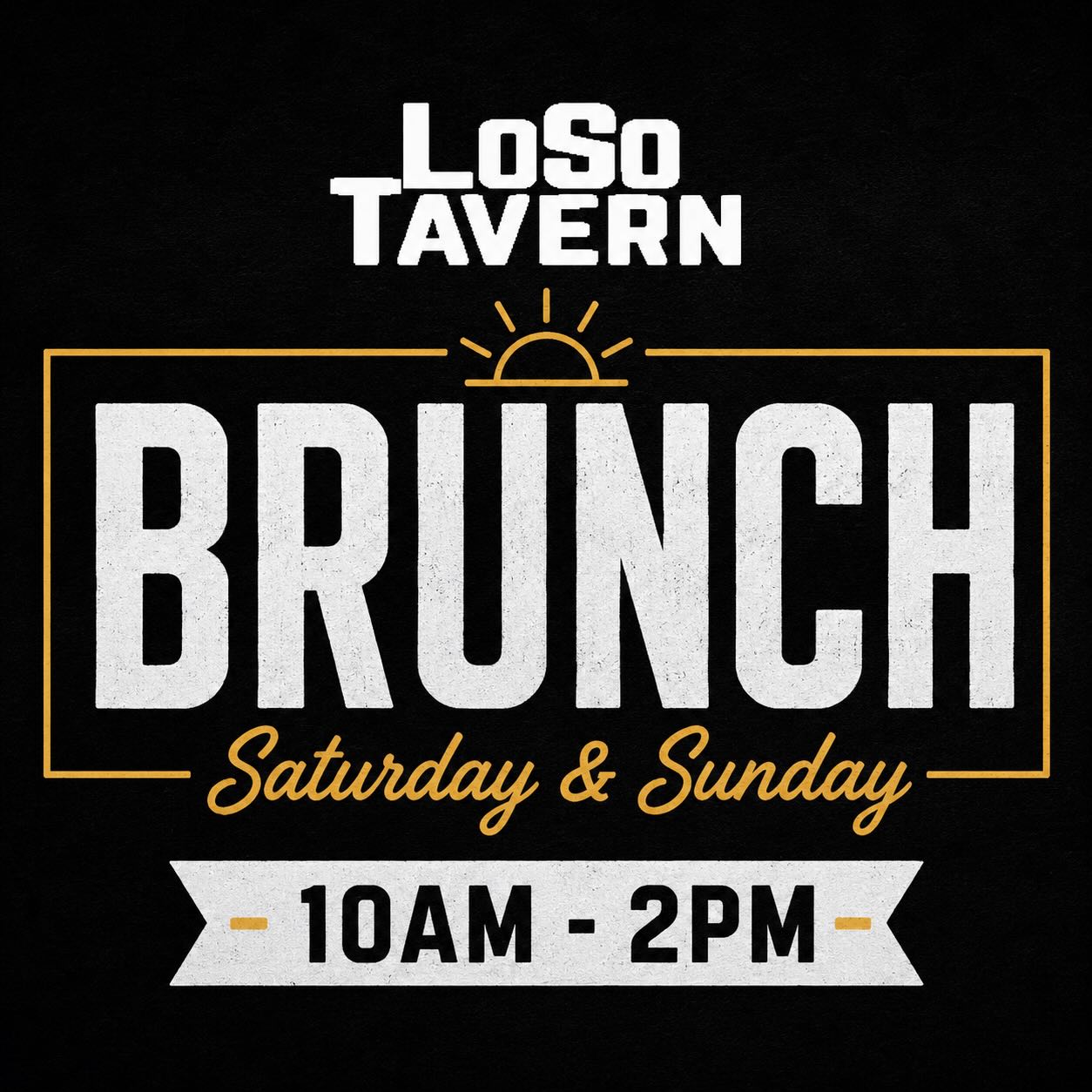 Saturday & Sunday Brunch