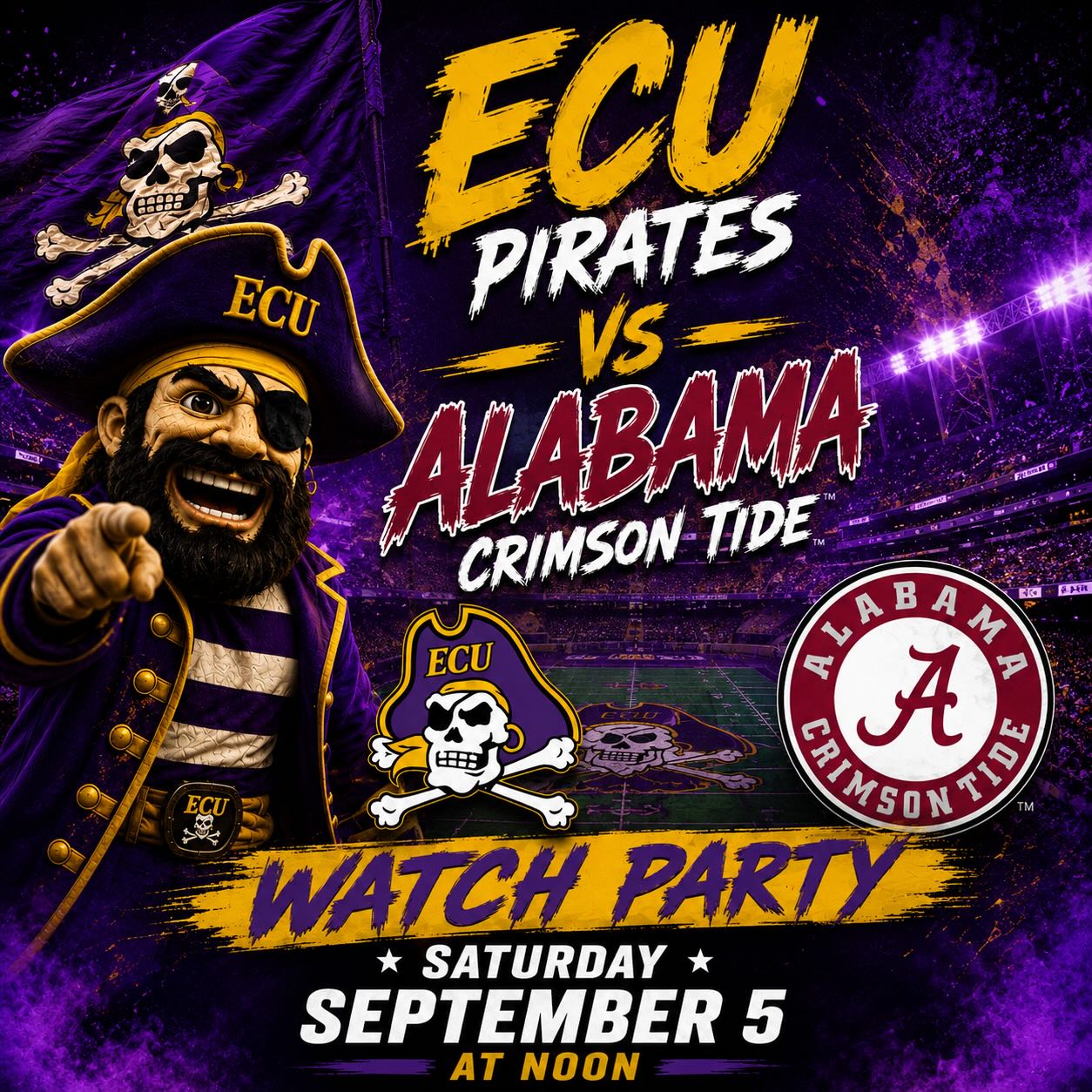 Clemson vs LSU Football Watch Party