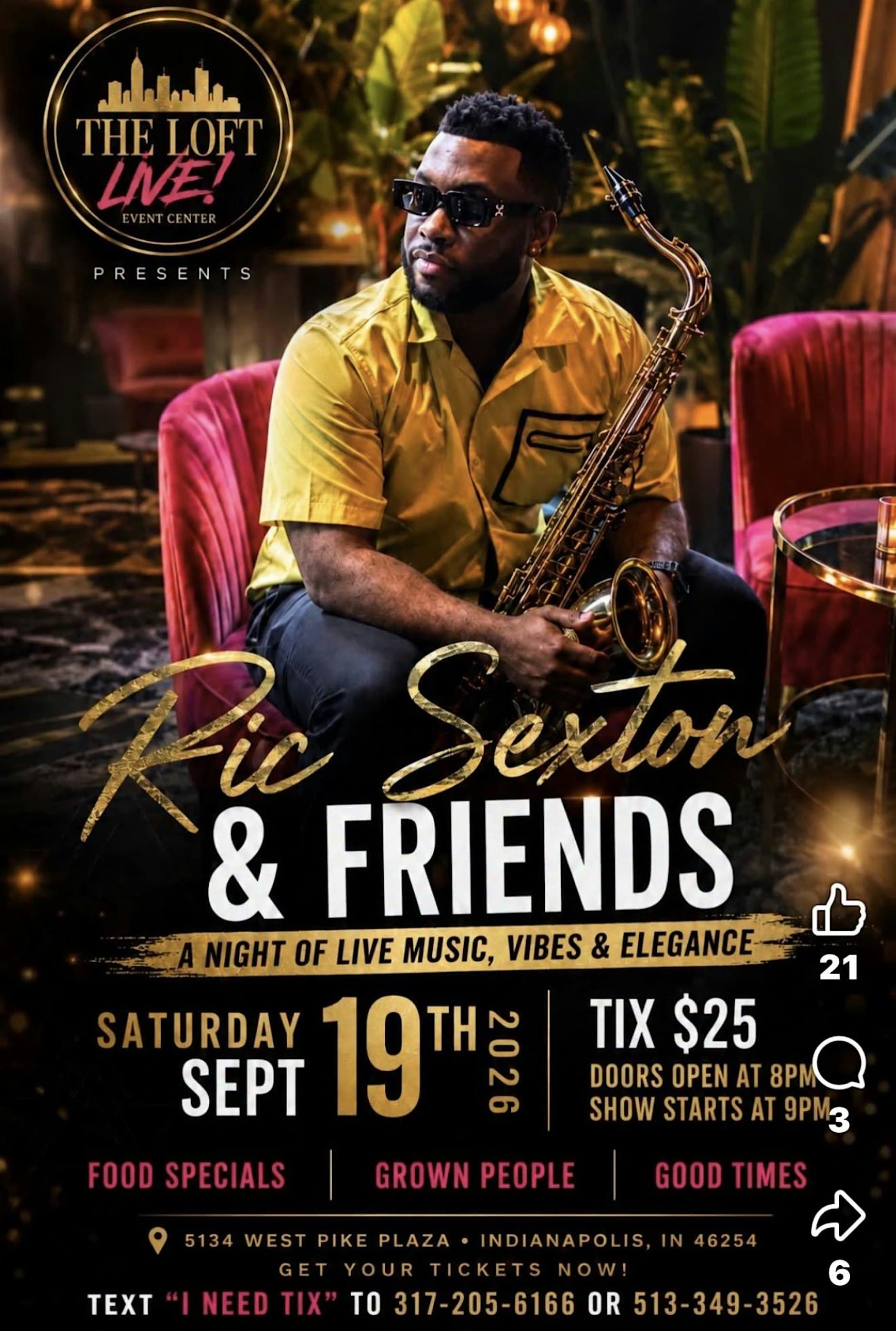 Live R&B Saturday Nights
