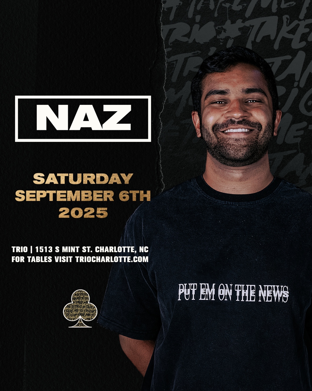 NAZ at Trio Charlotte