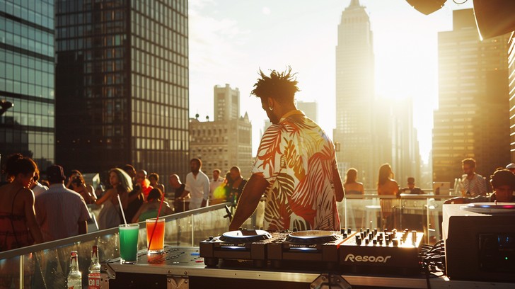Rooftop DJ Night