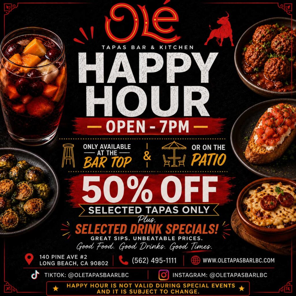 Happy Hour - Half Off Tapas