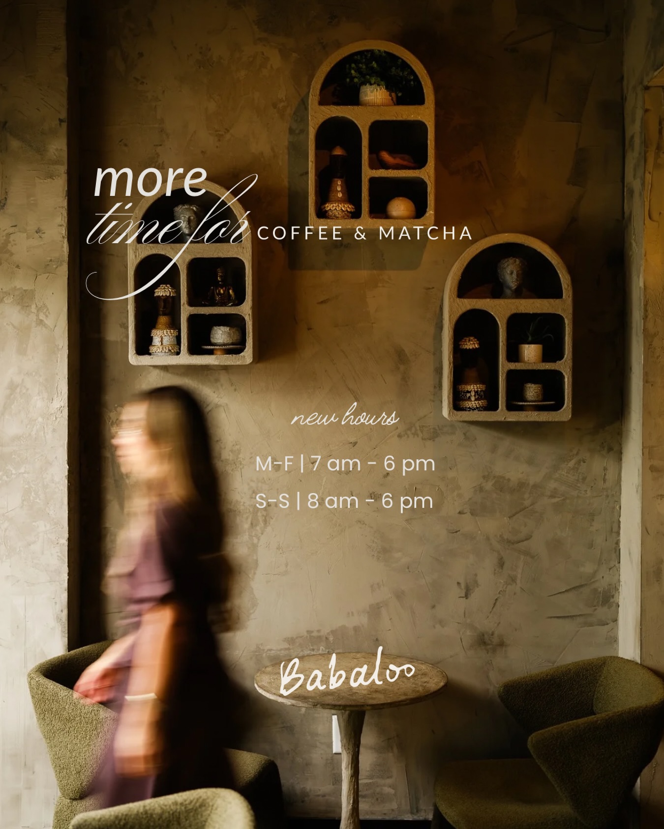 Extended Hours: Monday–Friday 7am–6pm