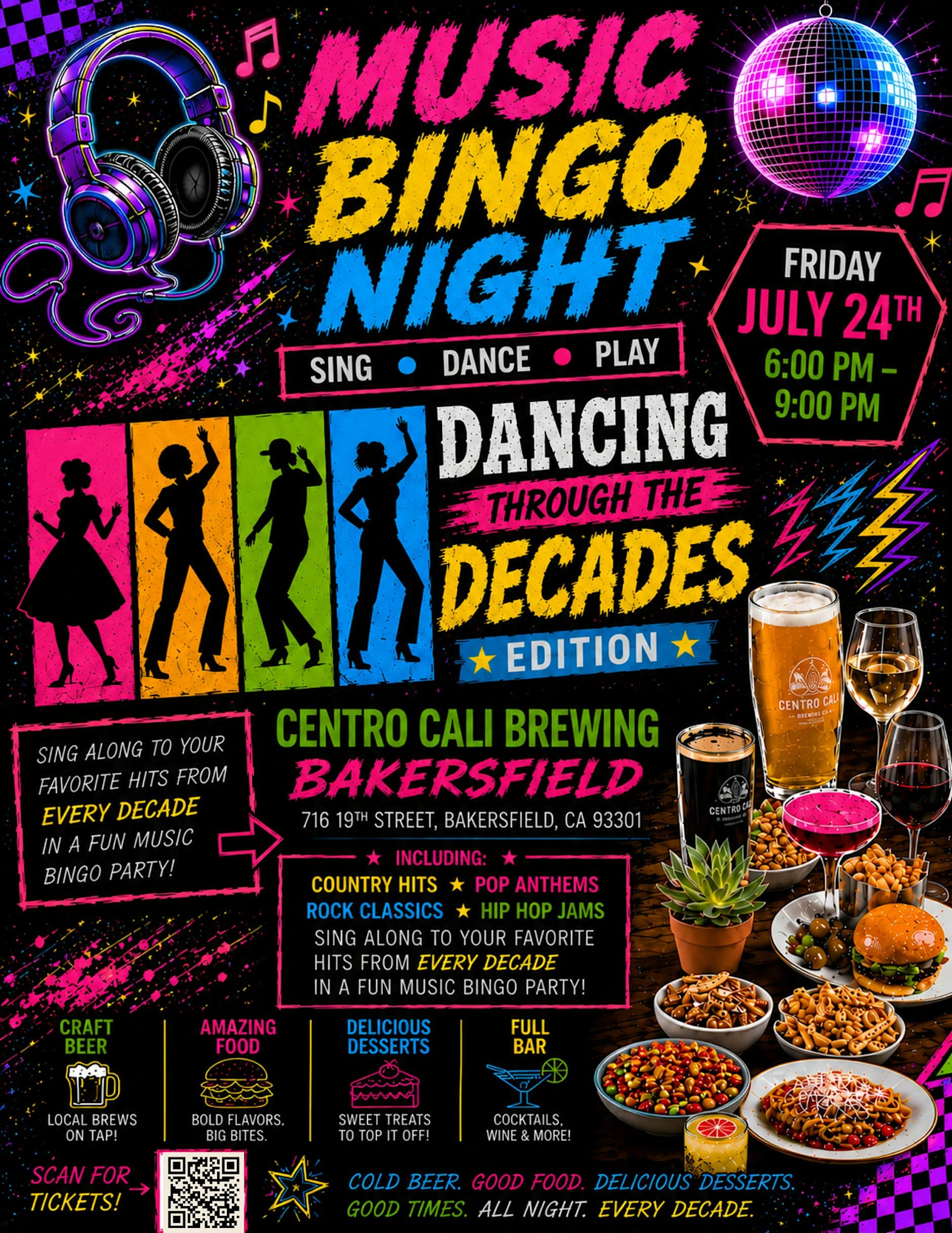 Music Bingo Night