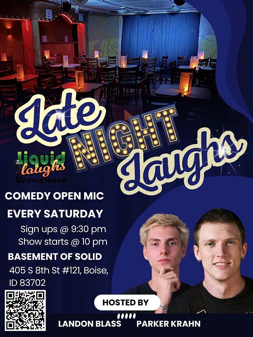 Late Night Laughs Comedy Open Mic